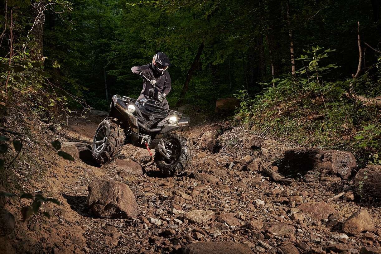 2022 Yamaha GRIZZLY EPS SE Matte Silver/Pearl White