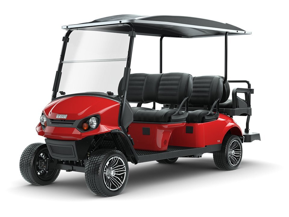 Ezgo EXPRESS S6 Gas Flame Red