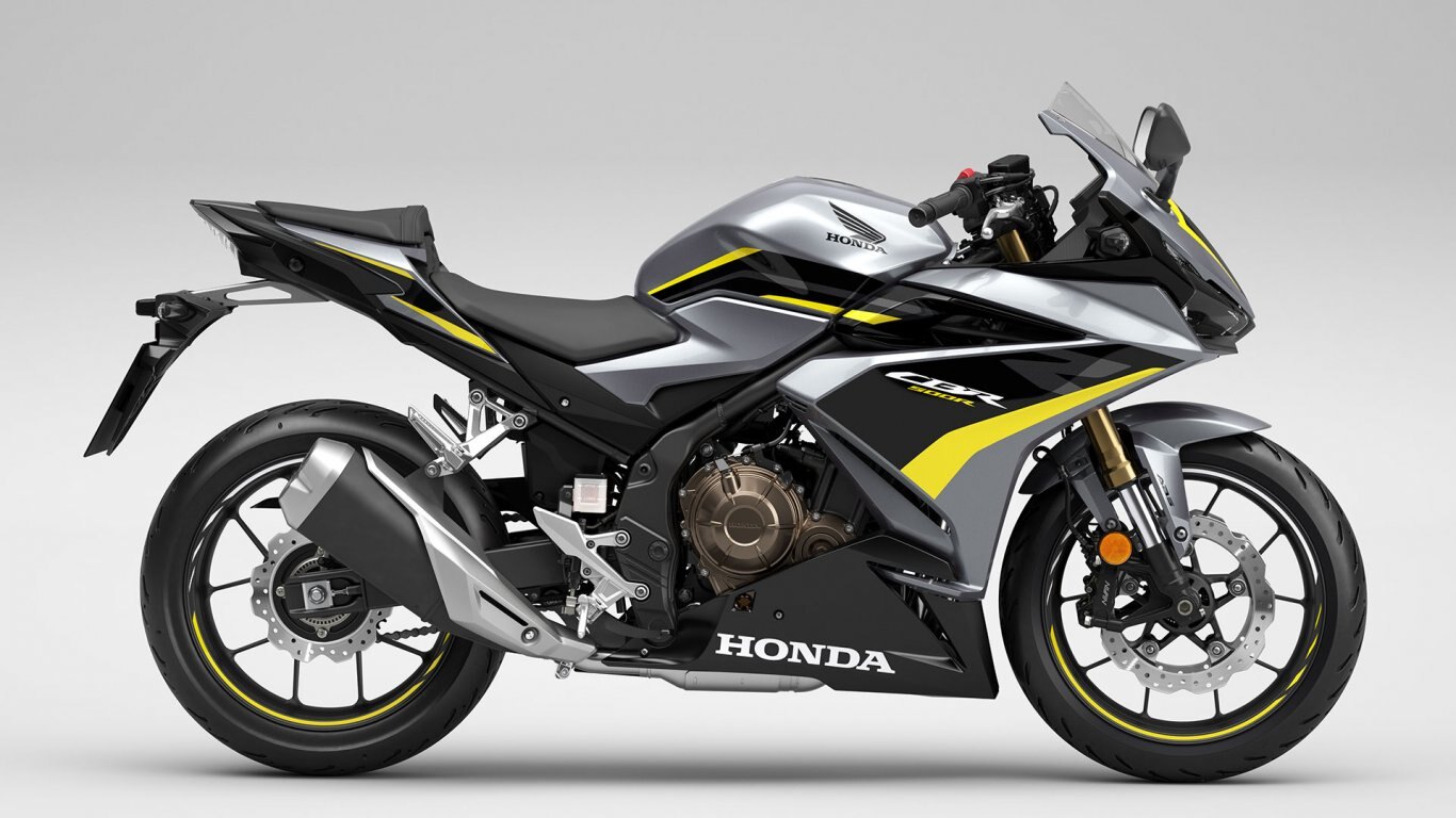 2022 Honda CBR500R Sword Silver Metallic