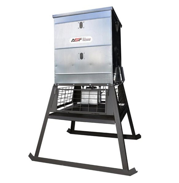 All Seasons Feeders 600lb Stand & Fill® Broadcast