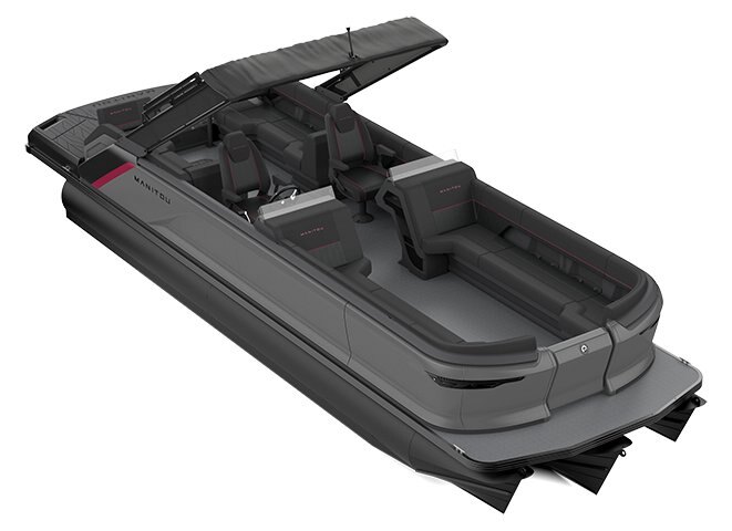 2023 Manitou EXPLORE 26 MAX NAVIGATOR WITH TRIFOLD BENCH