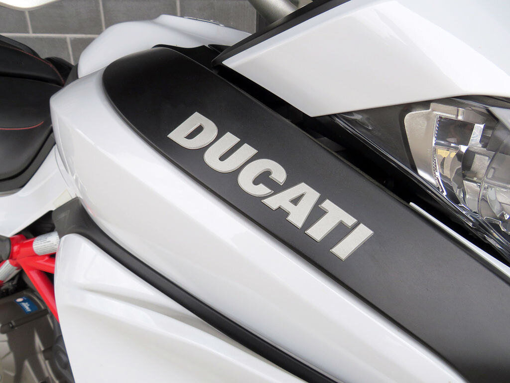 2017 Ducati Multistrada 1200 S Touring Package Iceberg white