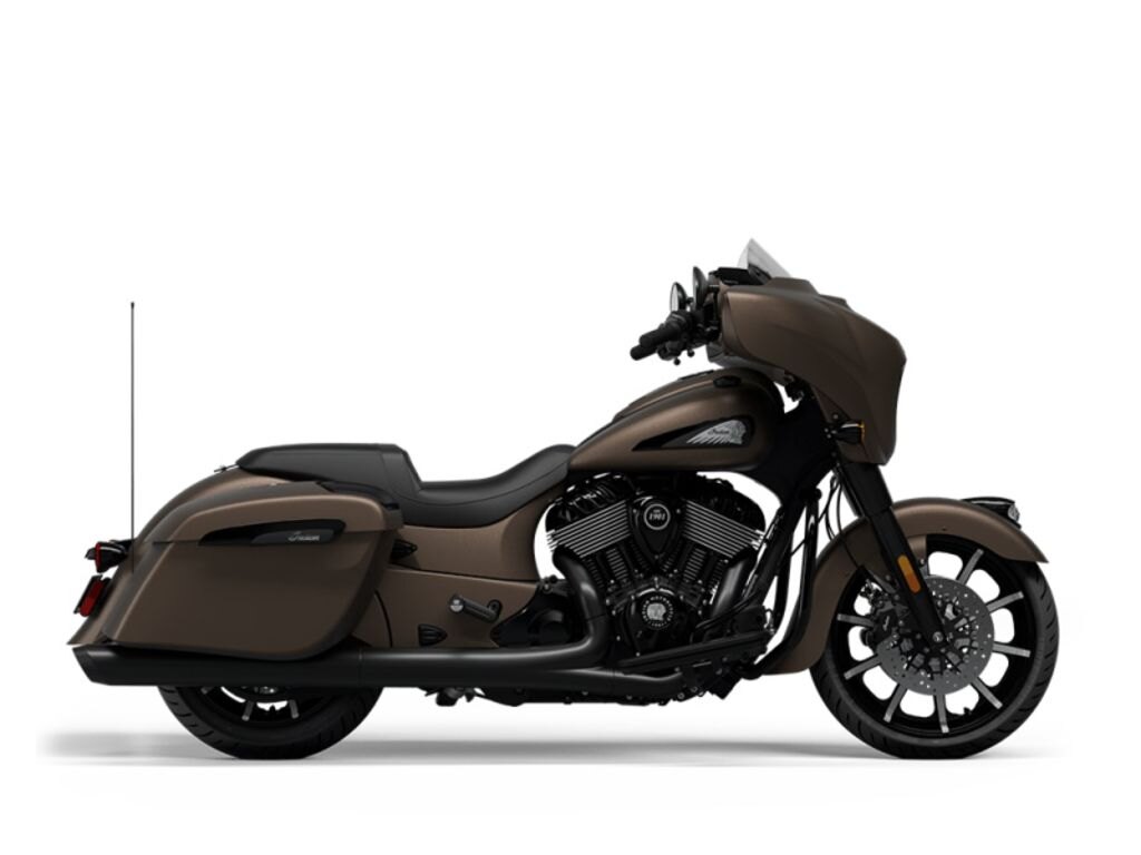 2024 Indian Motorcycle Chieftain Dark Horse w/Powerband Audio Pkg Sandstone Smoke