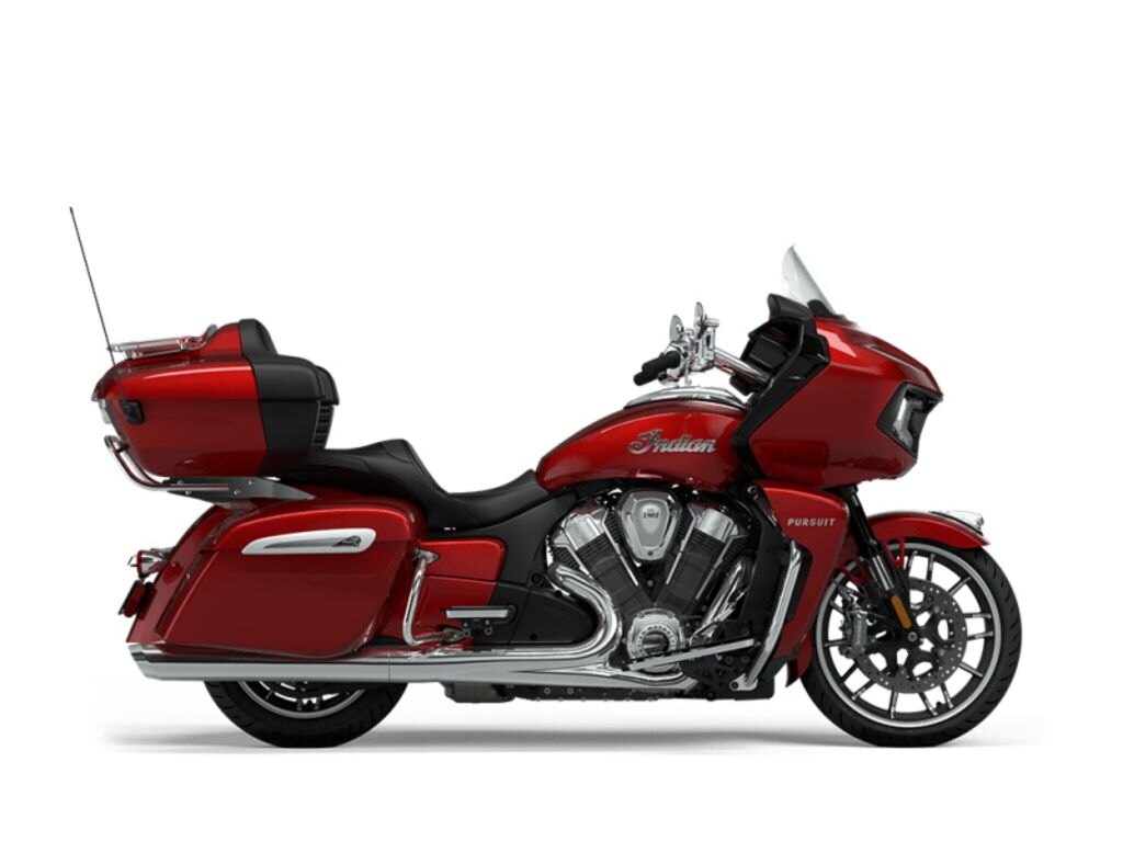 2024 Indian Motorcycle Pursuit Limited Sunset Red Metallic