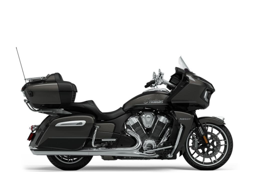 2024 Indian Motorcycle Pursuit Limited Titanium/Black Metallic