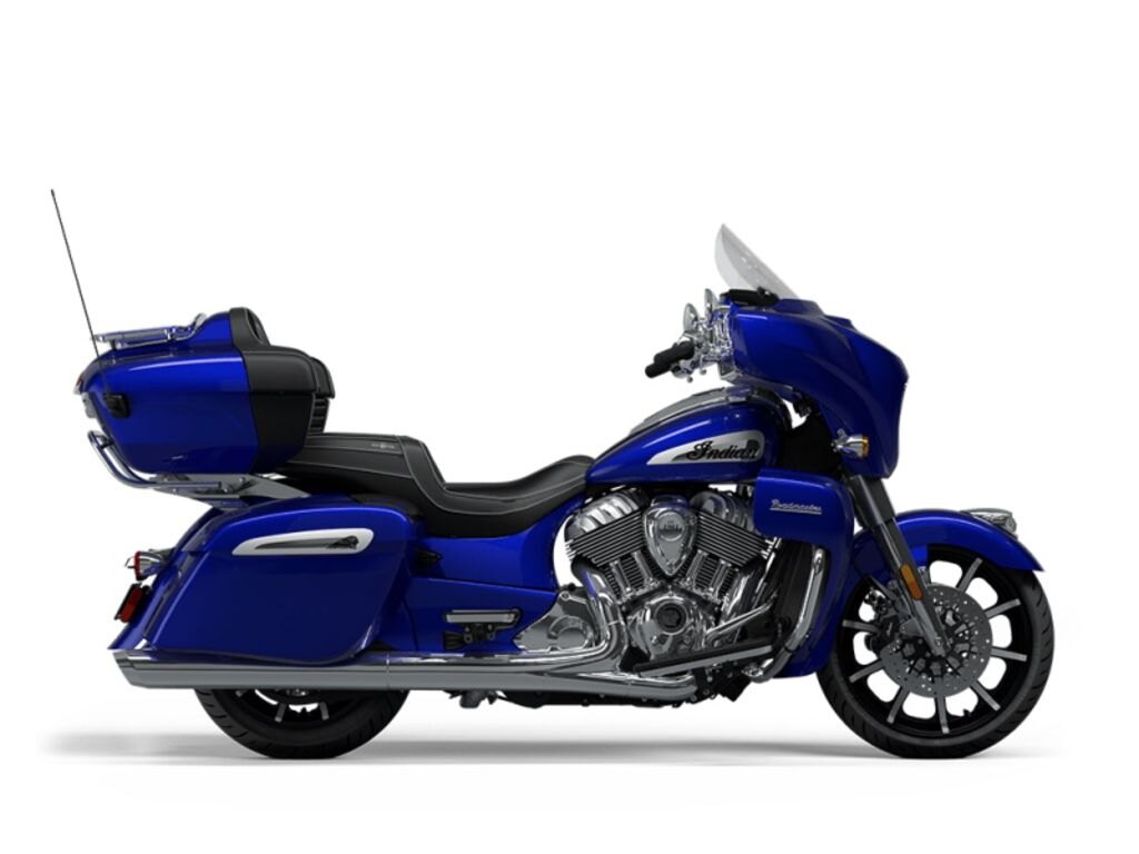 2024 Indian Motorcycle Roadmaster Limited with PowerBand Audio Package Spirit Blue Metallic