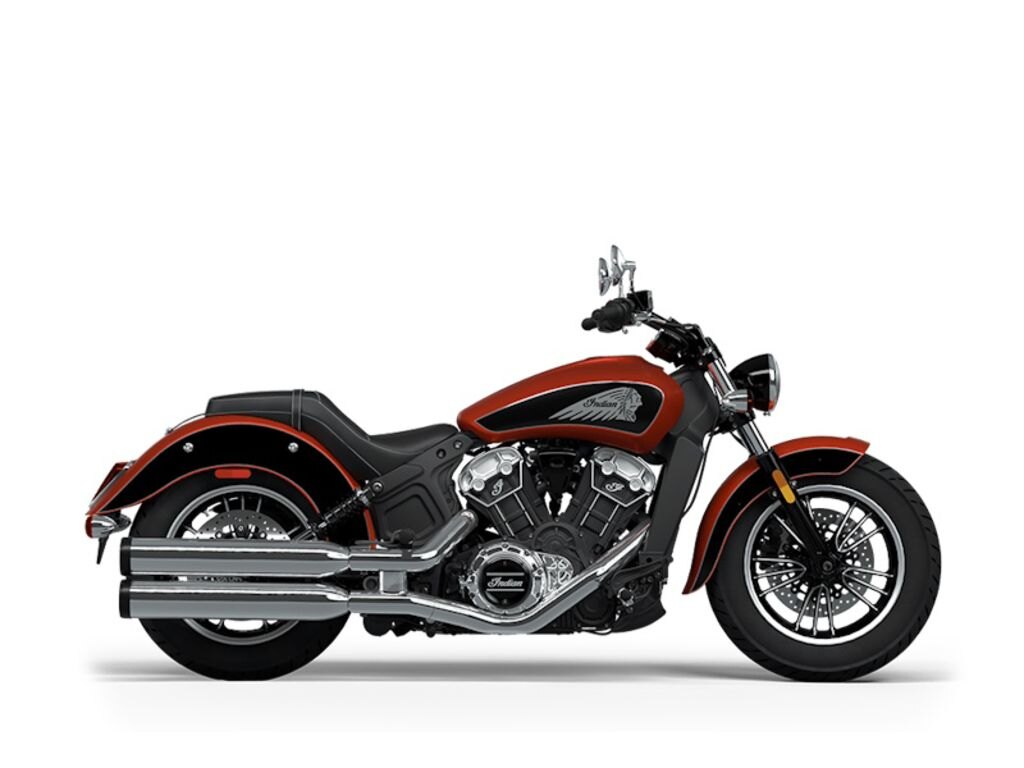 2024 Indian Motorcycle Scout ABS Icon Copper Metallic/Black Metallic