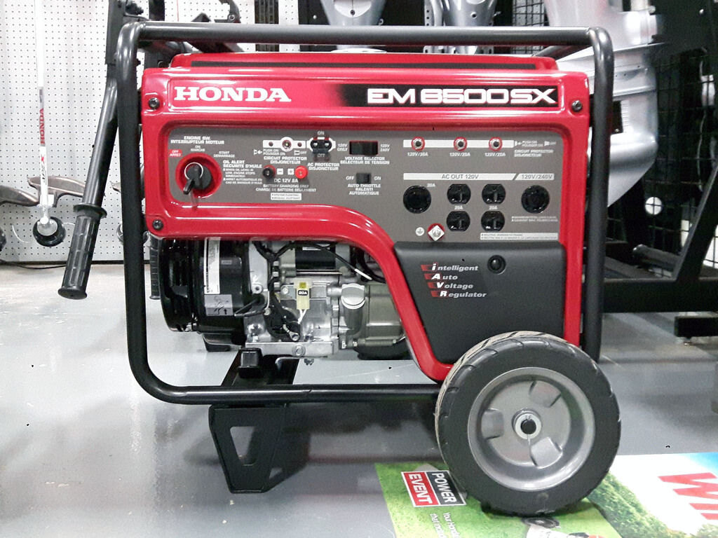 2024 Honda Power EM6500S2CT2 - Electric Start 6500 Generator