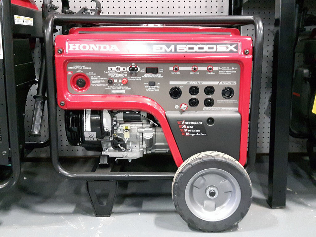 2024 Honda Power EM5000S3CT2 - Electric Start 5000 Generator