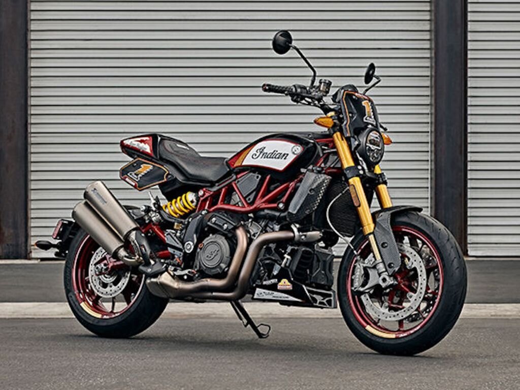 2024 Indian Motorcycle FTR x RSD Super Hooligan Black Metallic with Super Hooligan Graphics