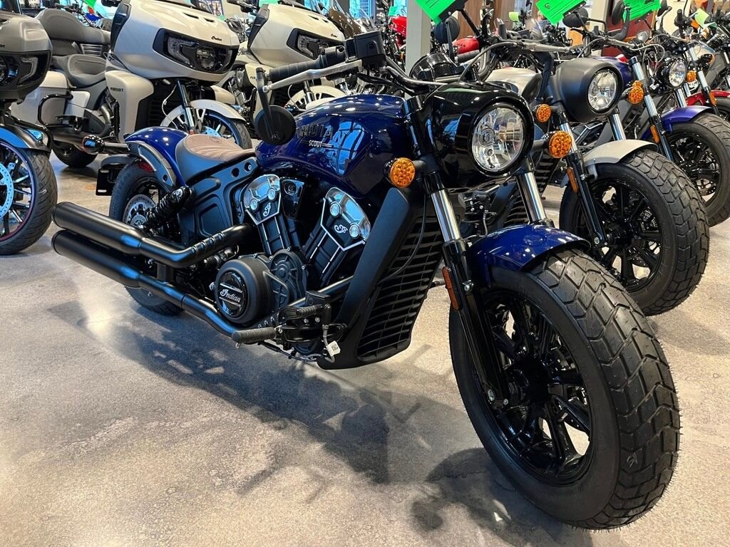 2023 Indian Motorcycle Scout Bobber ABS Springfield Blue Metallic