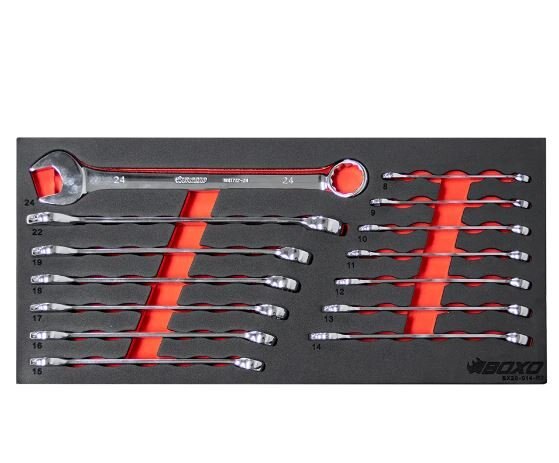 133 Pc Metric Tool Set with 3 Drawer Carry Box