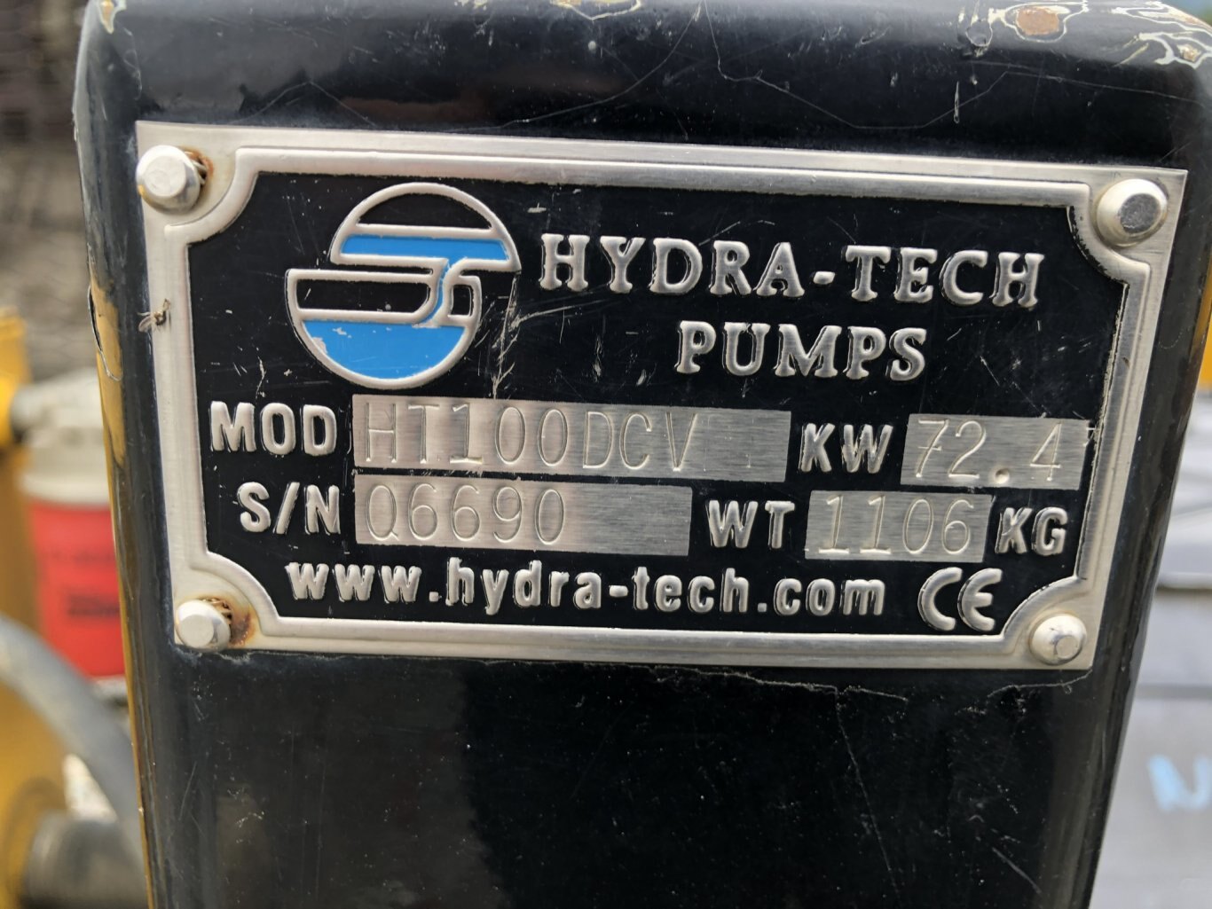 Hydra Tech HT100DCV Skid Mtd Hydraulic Power Unit w/ Deutz
