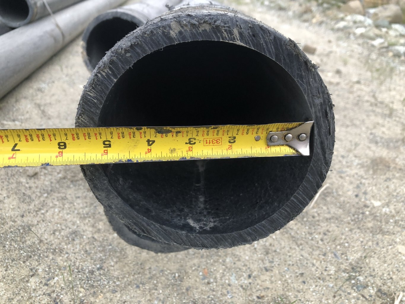 Qty of 6 Inch HDPE Pipe