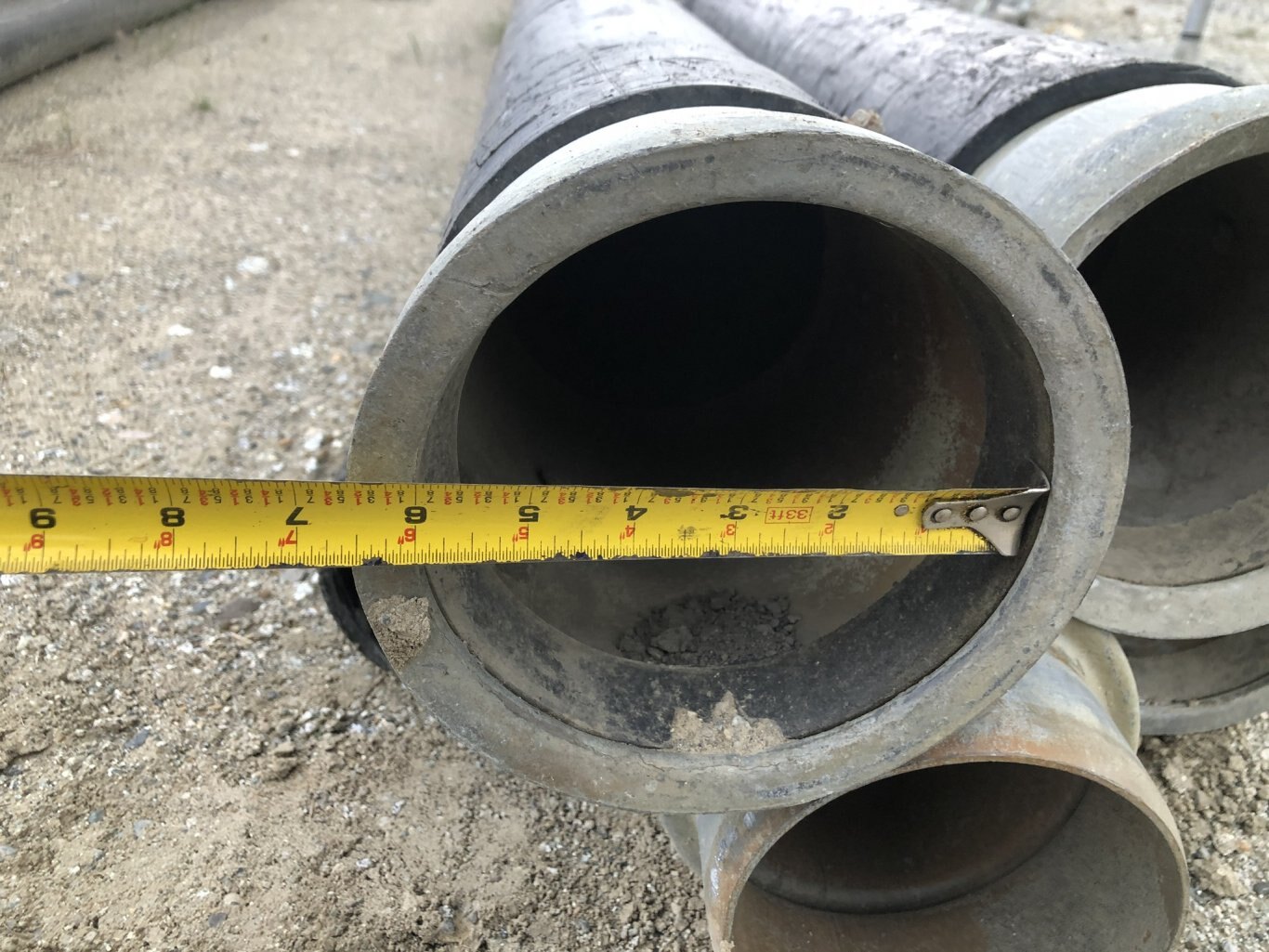 Qty of 6 Inch HDPE Pipe
