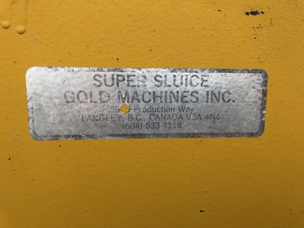 Super Sluice 6 Gold Wash Plant 2 Deck