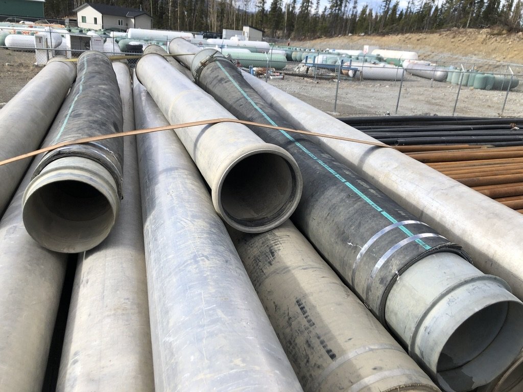 Qty of Irrigation Pipe 12 x 21