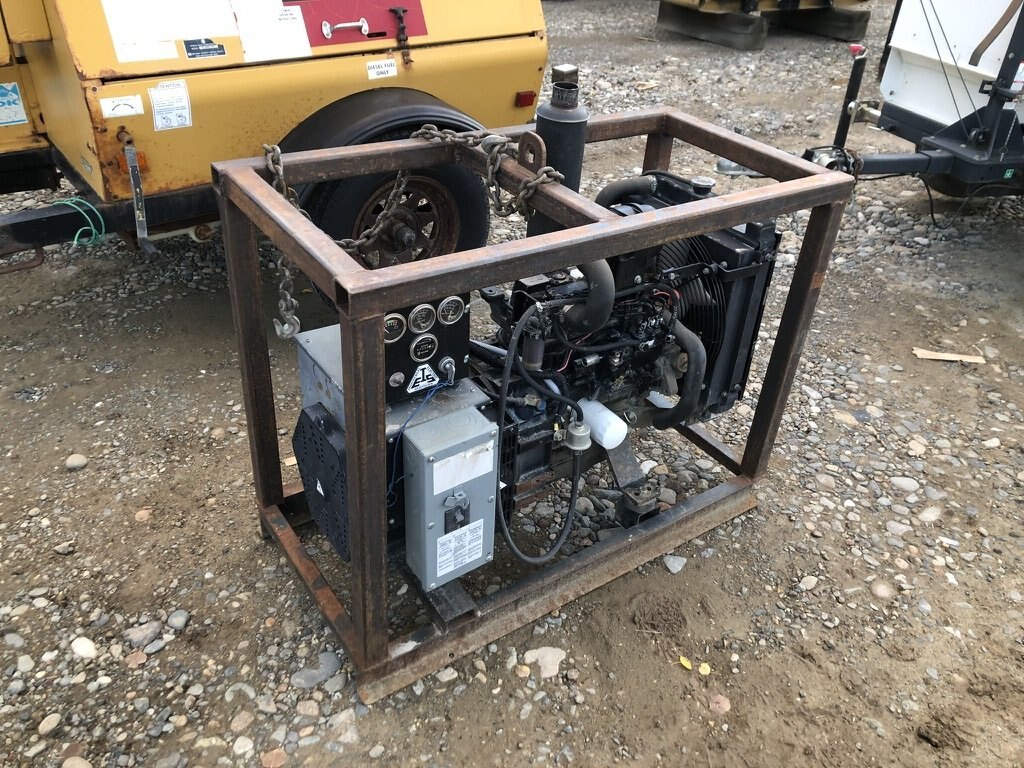 Newage 9 kW Generator w/Isuzu Diesel