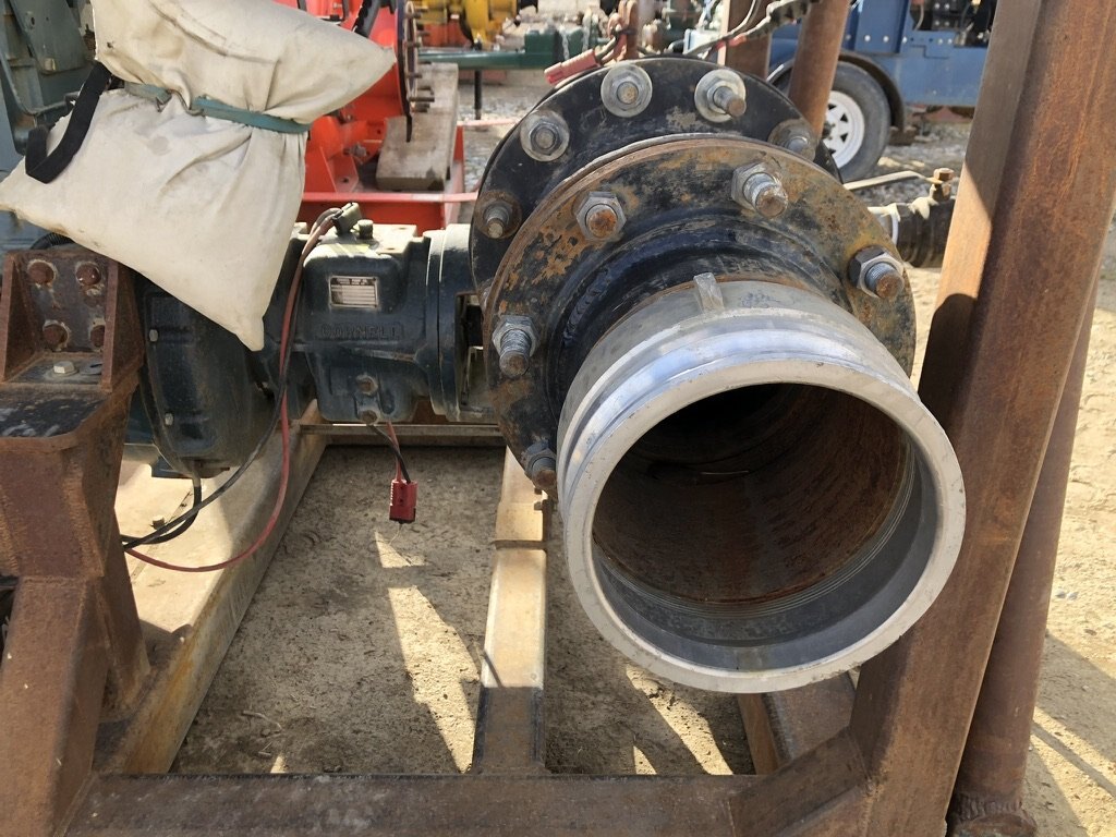 2009 Cornell 10x8 Skid Mtd Water Pump w/ Doosan Diesel