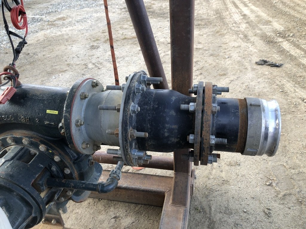 2009 Cornell 10x8 Skid Mtd Water Pump w/ Doosan Diesel