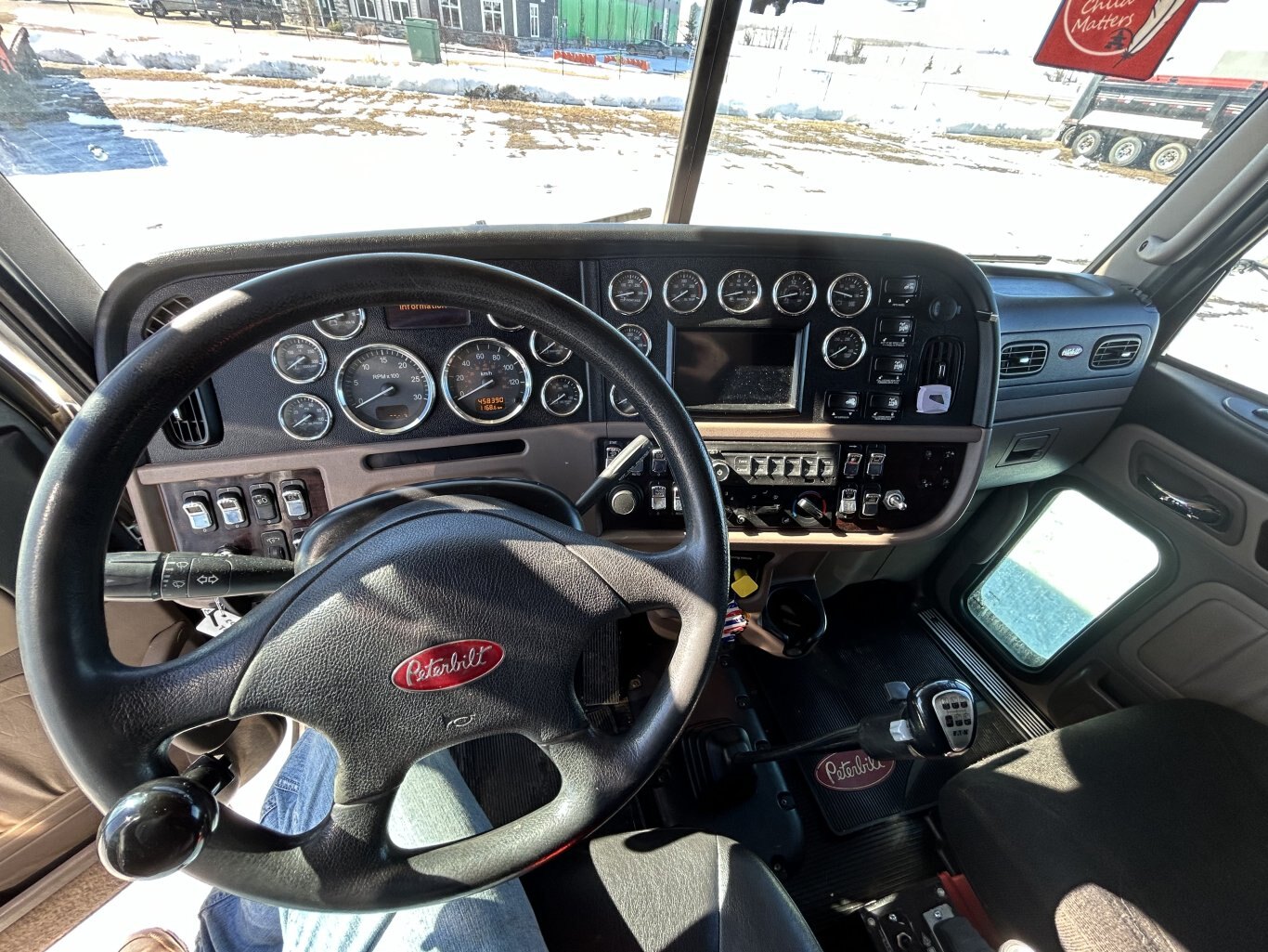2016 Peterbilt 367 T/A Winch Truck Tractor