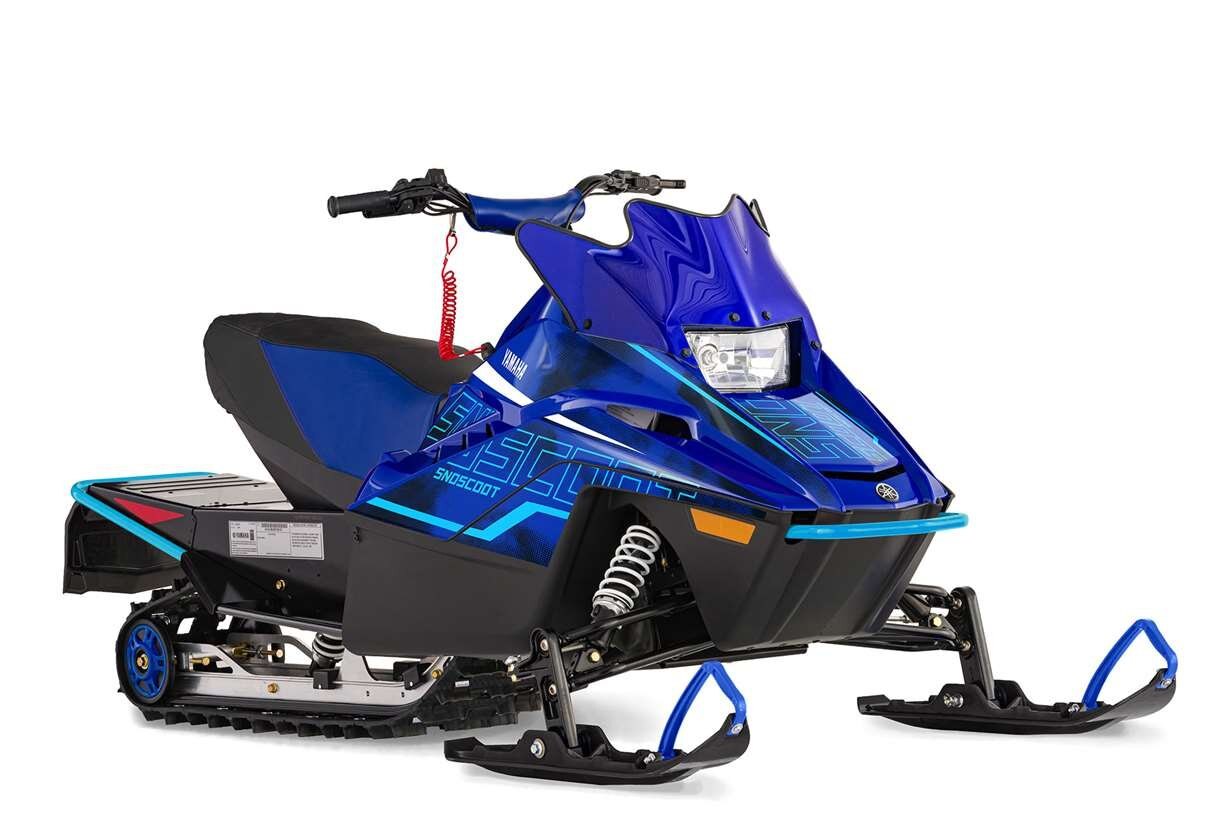 2023 Yamaha SNOSCOOT ES Team Bleu Yamaha/Bleu Jet Stream