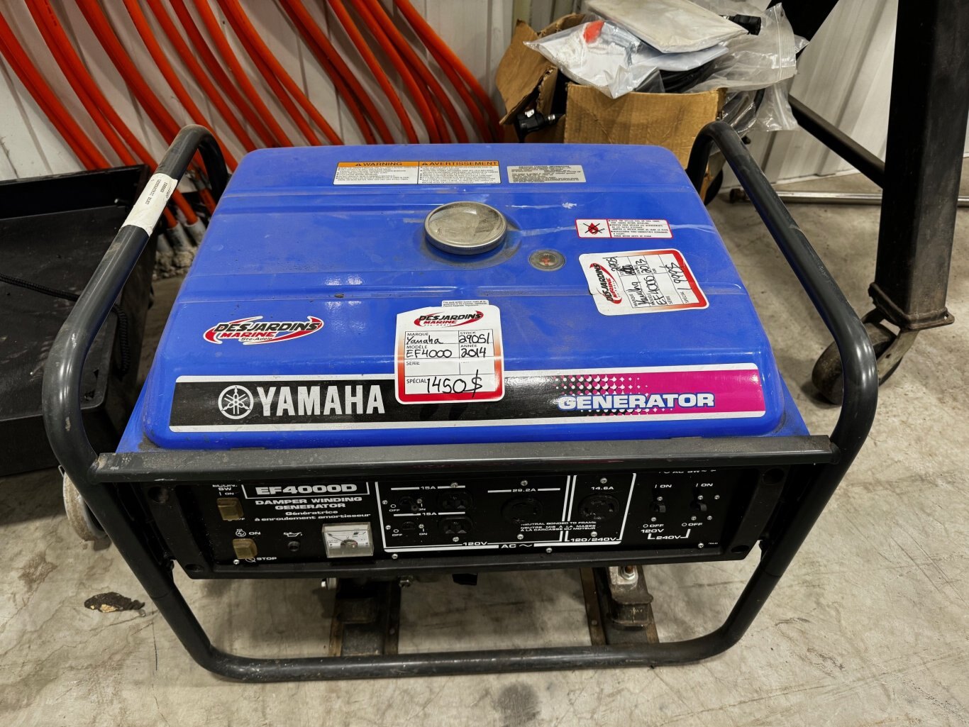 generatrice yamaha 4000 w 2014