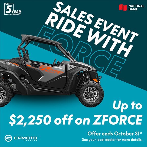PROMOTION UP TO $2,250 OFF ON ZFORCE