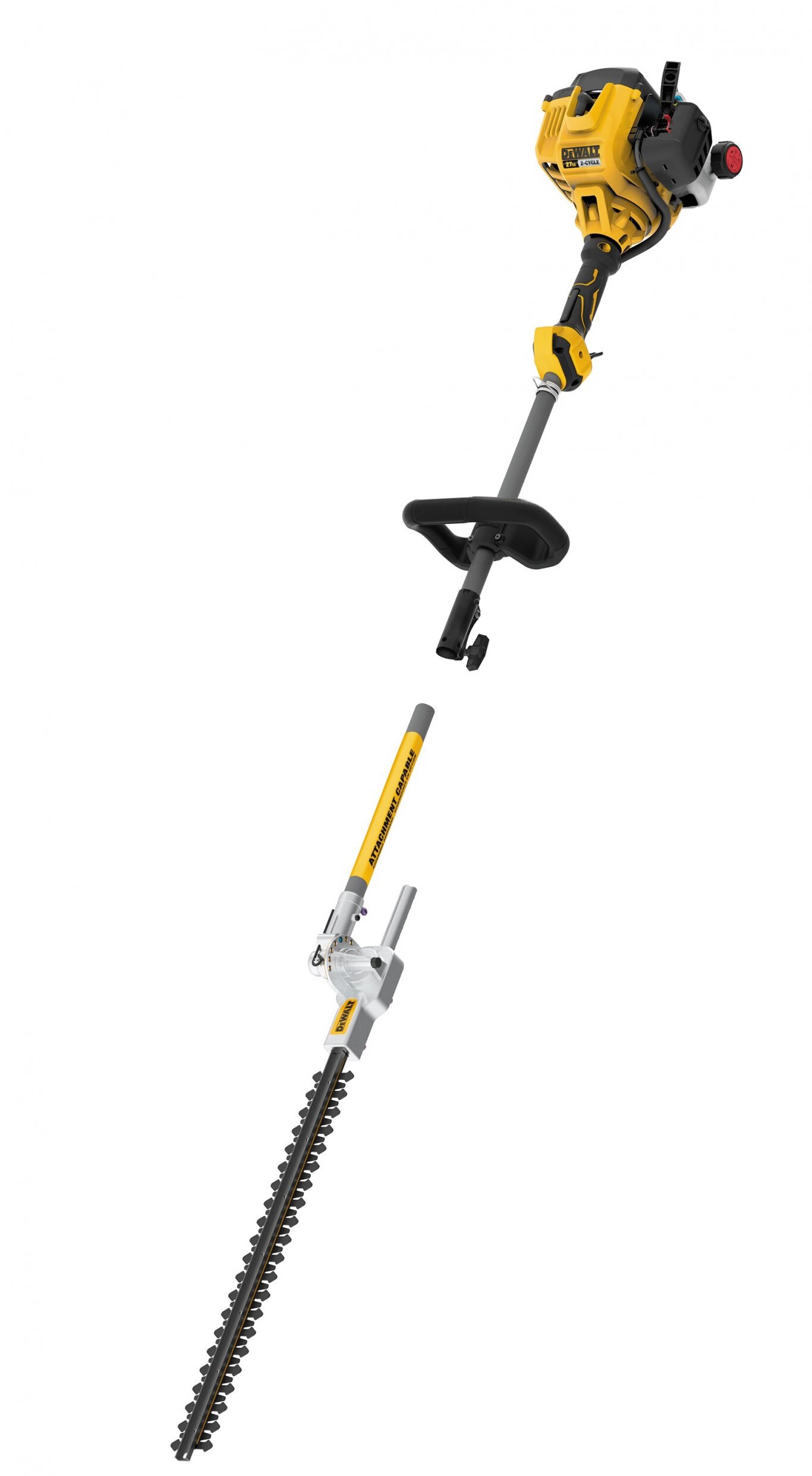 Dewalt 27 cc 2 Cycle 22 in. Gas Hedge Trimmer with Attachment Capability