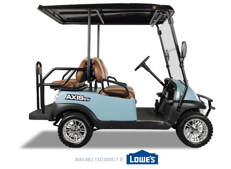 Axis EV Off Road Golf Cart Blue