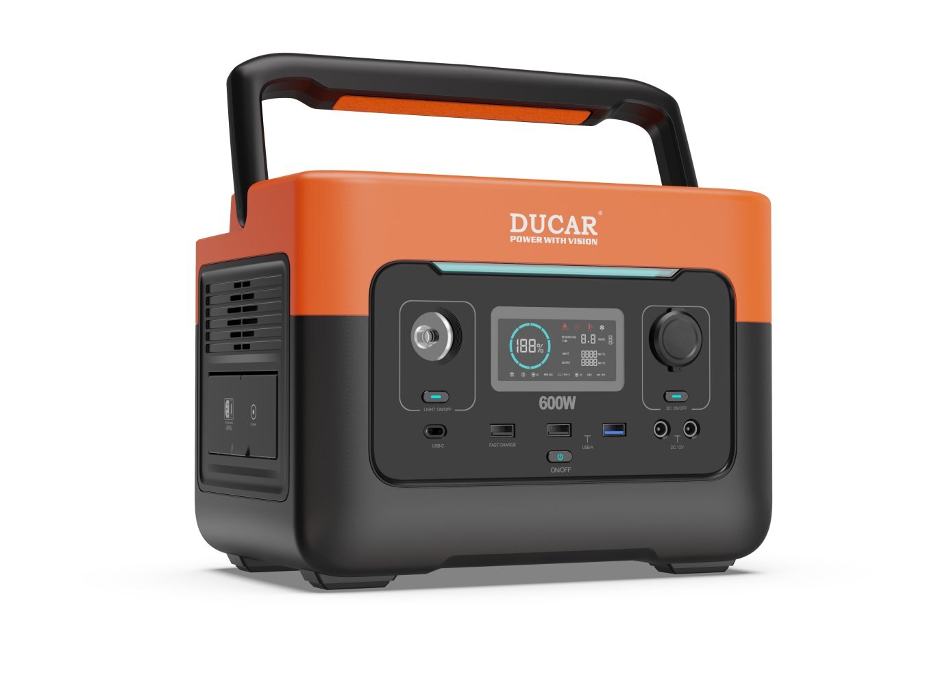 Ducar Portable Power Station 576Wh