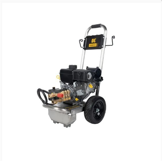 BE Power 2,700 PSI 3.0 GPM Gas Pressure Washer with Vanguard 200 Engine and AR Triplex Pump