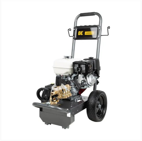 BE Power 3,200 PSI 4.0 GPM Gas Pressure Washer with Honda GX270 Engine and General Triplex Pump