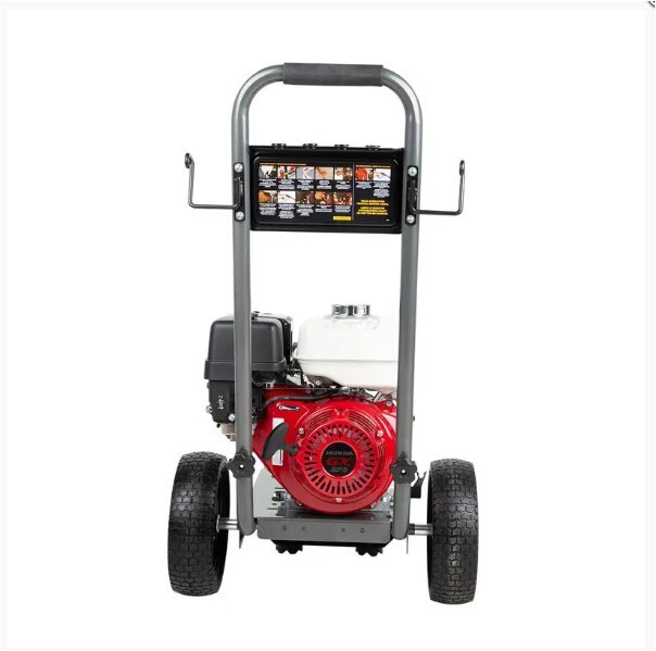 BE Power 3,200 PSI 4.0 GPM Gas Pressure Washer with Honda GX270 Engine and General Triplex Pump