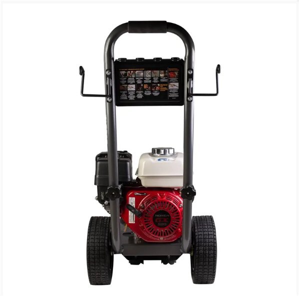BE Power 2,500 PSI 3.0 GPM Gas Pressure Washer with Honda GX200 Engine and Comet Triplex Pump