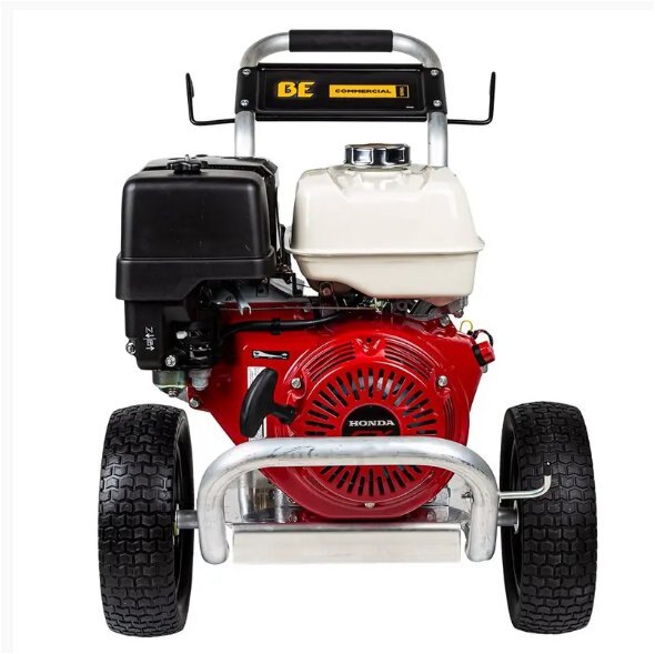 BE Power 2,500 PSI 3.0 GPM Gas Pressure Washer with Honda GX200 Engine and AR Triplex Pump