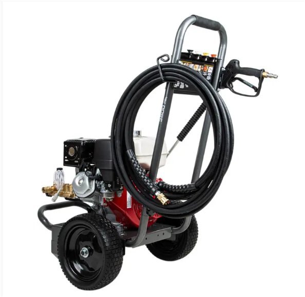 BE Power 3,800 PSI 3.5 GPM Gas Pressure Washer with Honda GX270 Engine and AR Triplex Pump