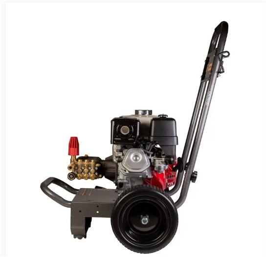 BE Power 4,200 PSI 4.0 GPM Gas Pressure Washer with Honda GX390 Engine and Comet Triplex Pump