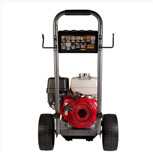 BE Power 4,200 PSI 4.0 GPM Gas Pressure Washer with Honda GX390 Engine and Comet Triplex Pump