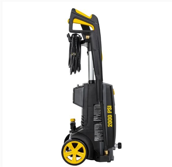 BE Power 2,000 PSI 1.7 GPM Electric Pressure Washer with Powerease Motor and AR Axial Pump