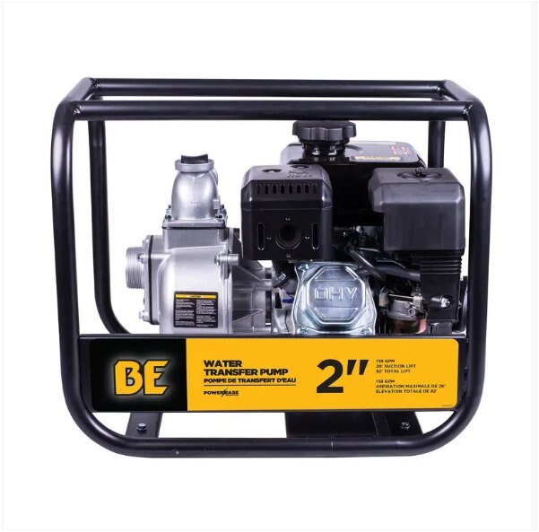 BE Power 2 Water Transfer Pump with Powerease 225 Engine