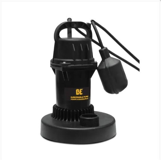 BE Power 1/3 HP SUBMERSIBLE WATER PUMP