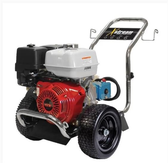 BE Power 4,000 PSI 4.0 GPM GAS PRESSURE WASHER WITH HONDA GX390 ENGINE AND CAT TRIPLEX PUMP