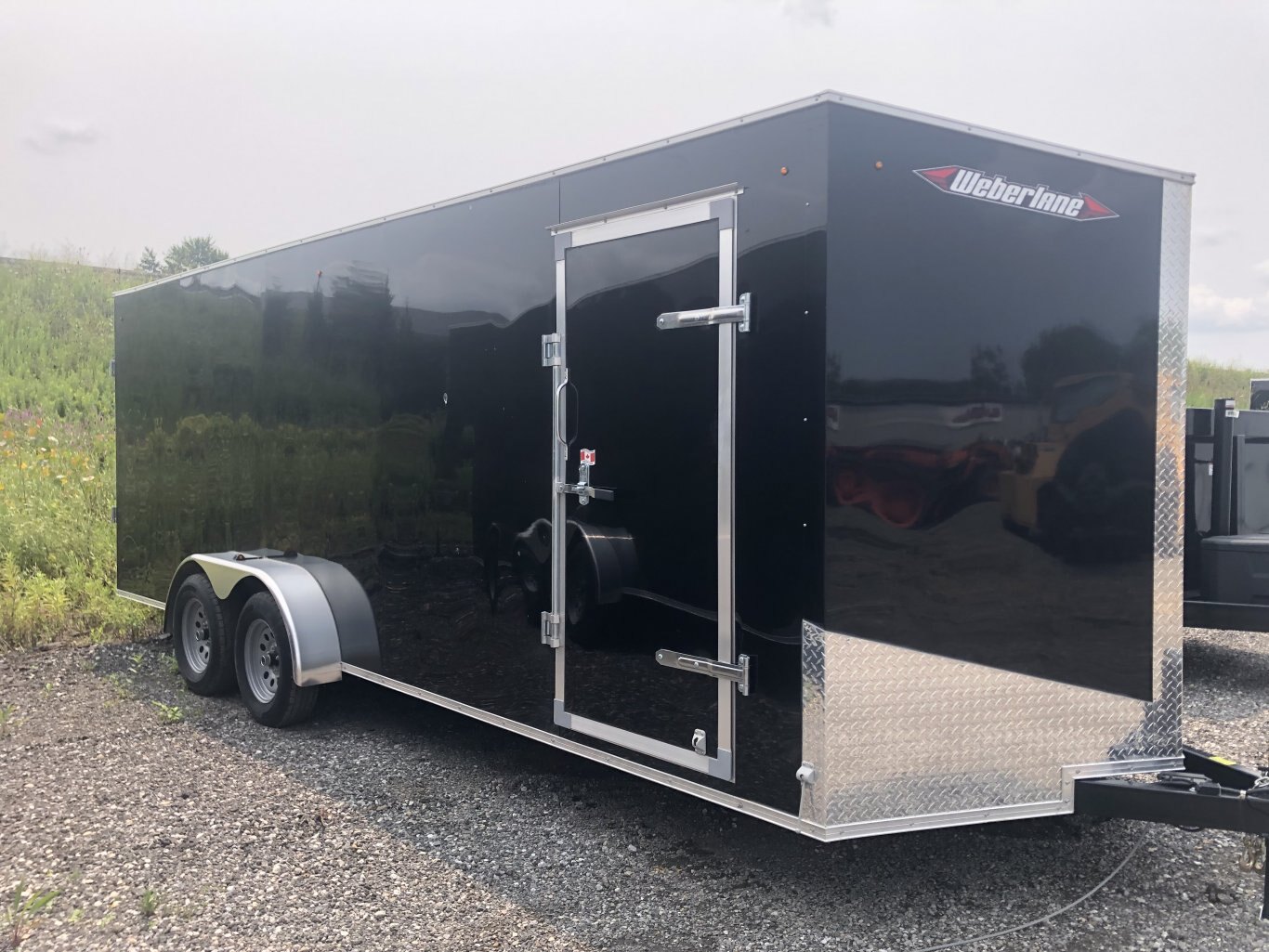 2023 Weberlane Enclosed 7' x 20' tandem axel trailer W720ECTW