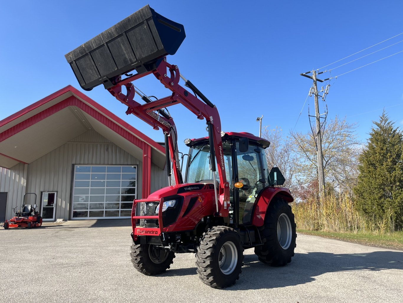 2023 Mahindra 2660 PST 4WD Cab Tractor with Loader
