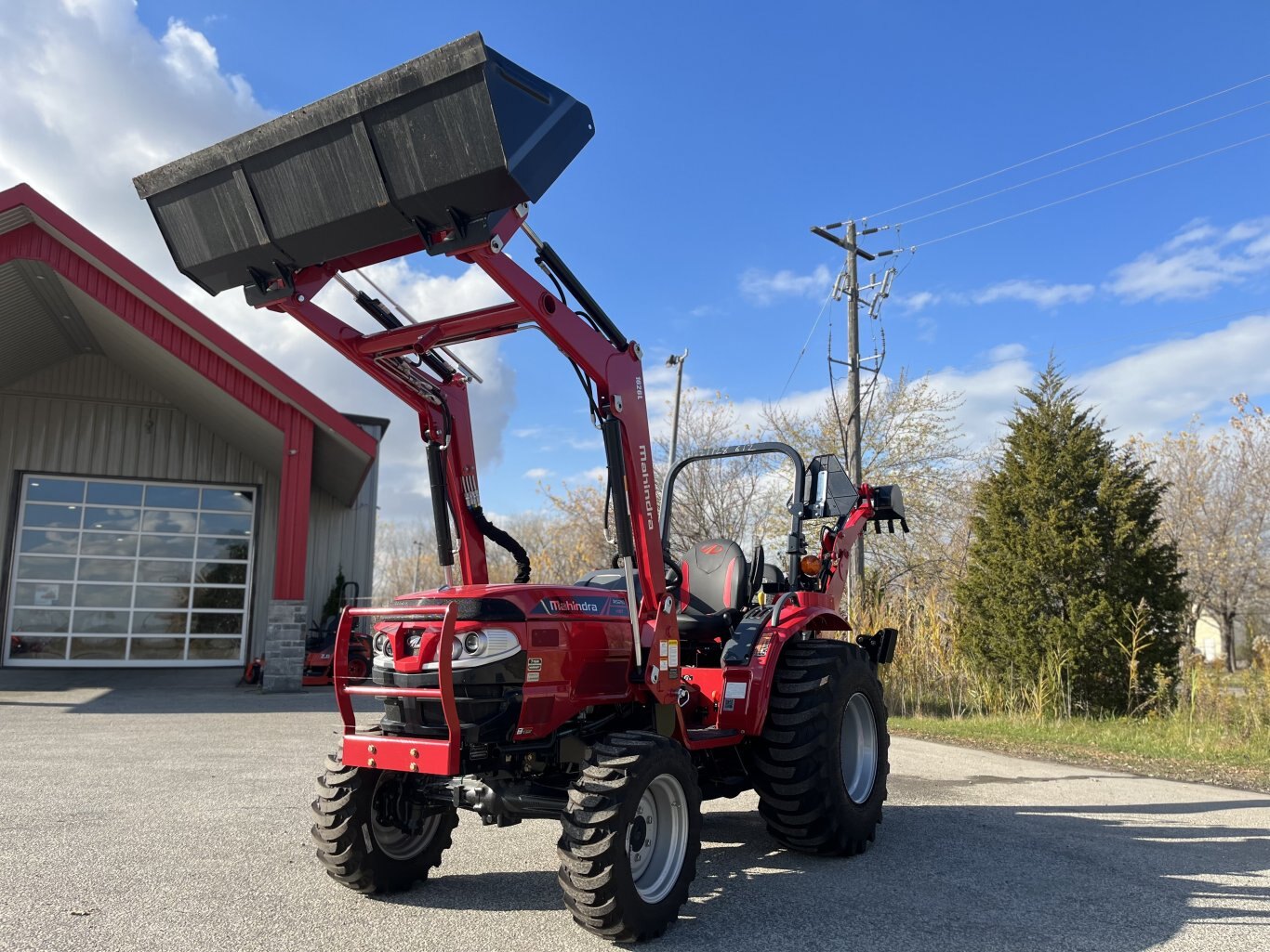 2023 Mahindra 1626 HST 4WD Tractor with Loader and Backhoe