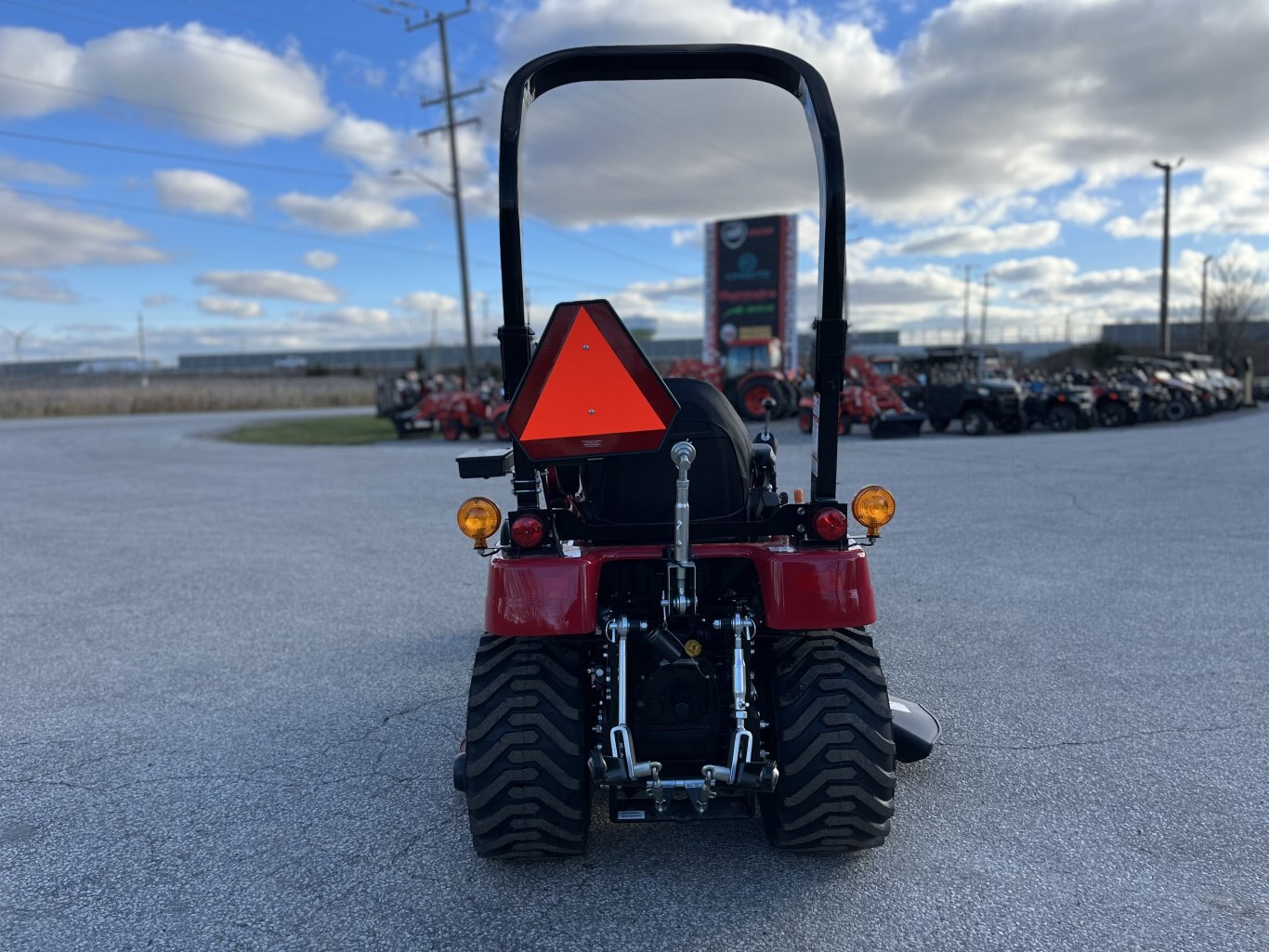 2023 Mahindra eMax 20S HST 4WD Tractor with Loader & Mower