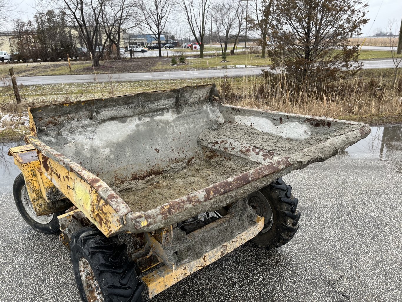 Benford Ride On Concrete Buggy & Hydraulic Dumper