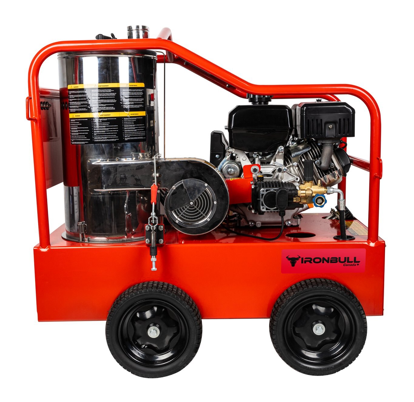 2024 IronBull Hot Water Pressure Washer 4,000PSI 4.0GPM (7 IN STOCK)