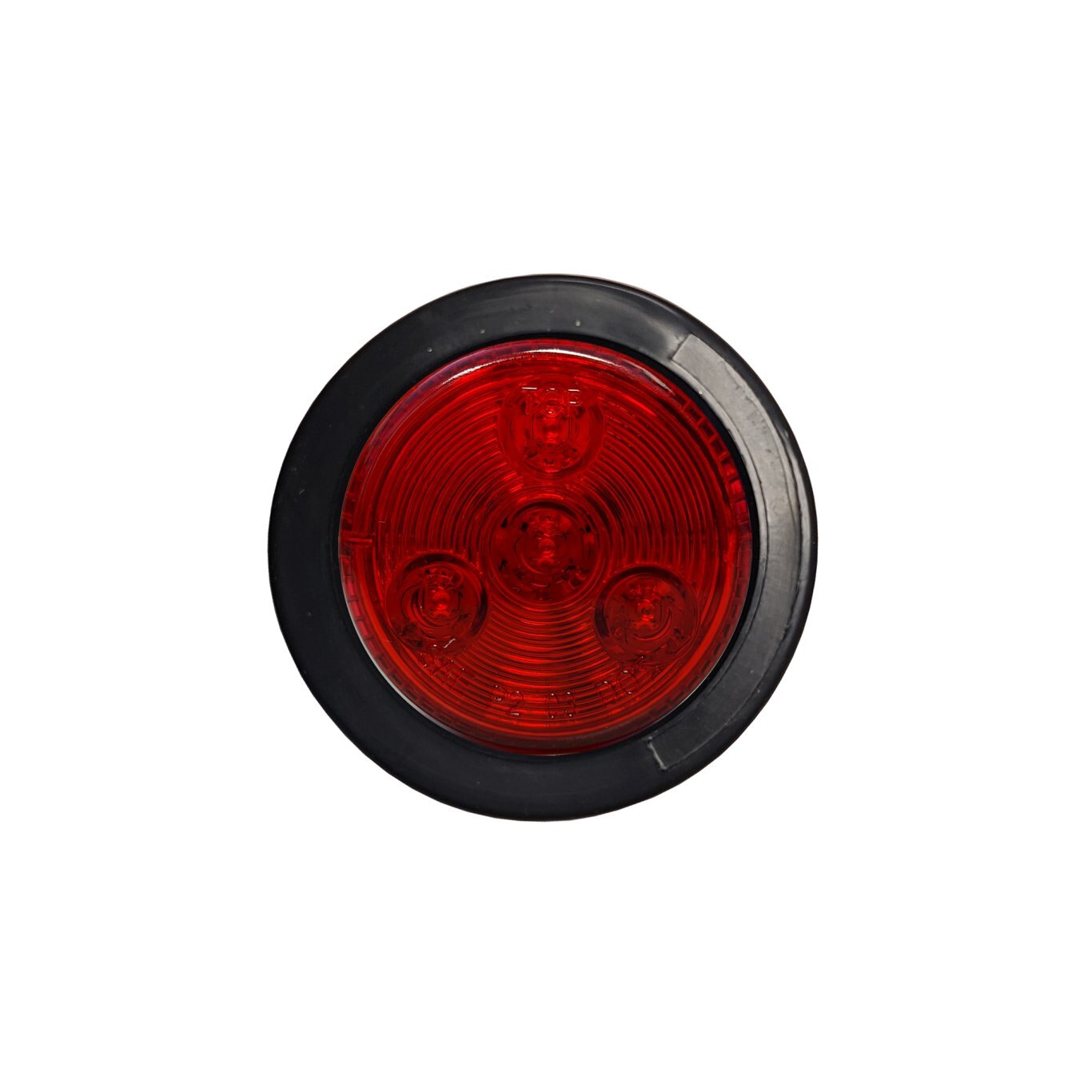 2 INCH ROUND MARKER RED LED